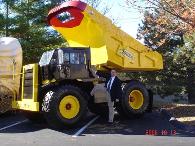 Tonka mighty best sale dump truck