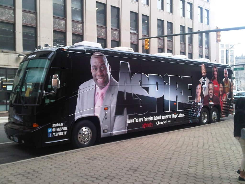 uptv and aspire networks b2b mobile tour