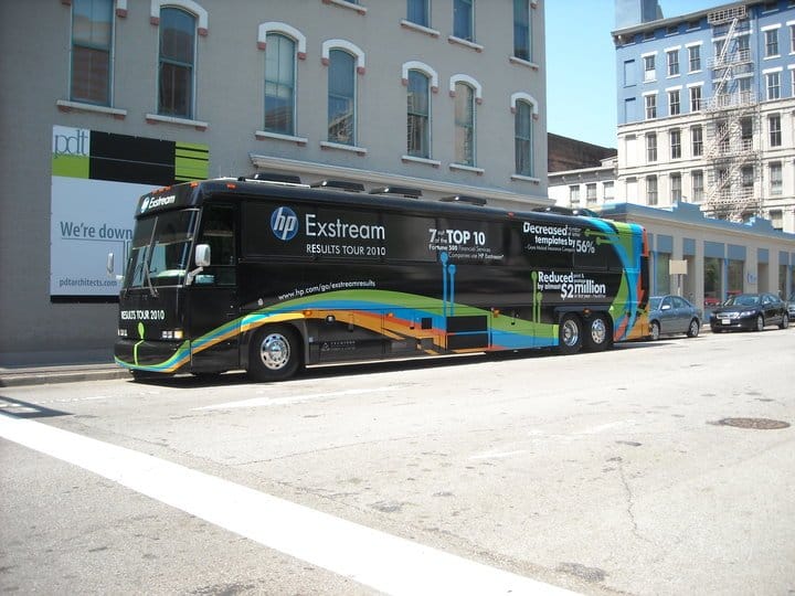 HP Exstream Results Tour