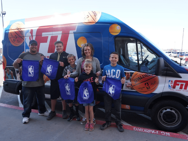 NBA Fit Van Tour