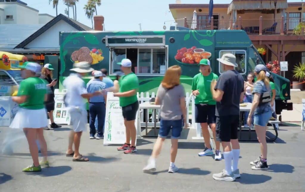 MorningStar Farms Feel Good Food Truck Sampling Tour